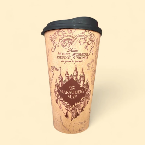 Vaso café Harry Potter - Mapa del merodeador