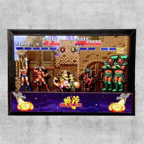 Cuadro Súper 3D Golden Axe