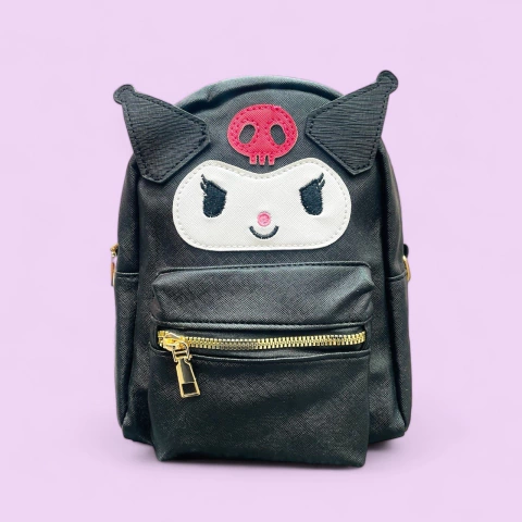 Mochila cuero pu Kuromi