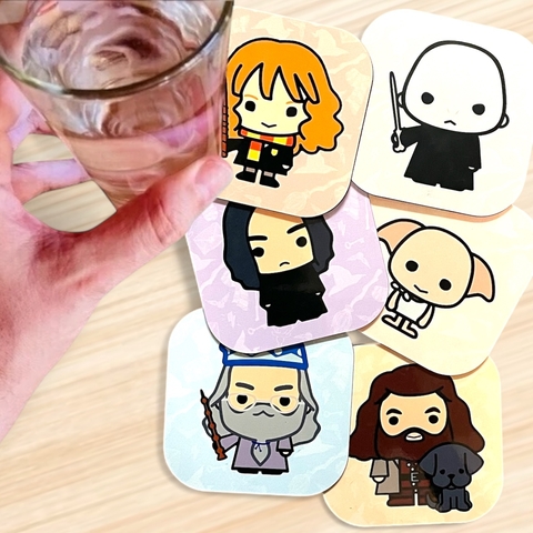 Set de Posavasos de Harry Potter - Set 2 - comprar online