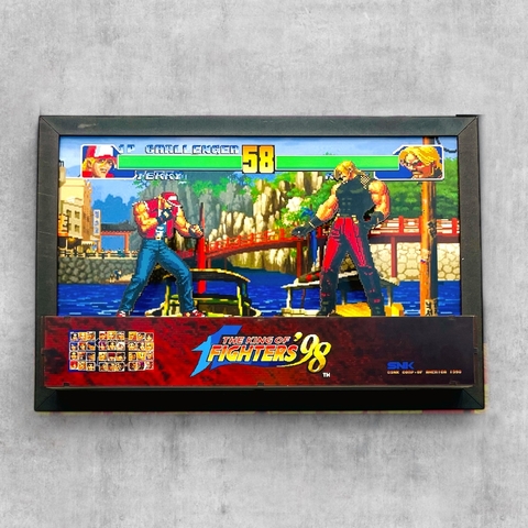 Cuadro Súper 3D King of fighters - comprar online