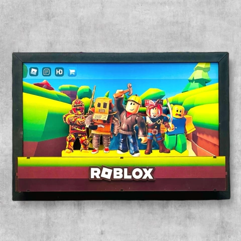 Cuadro Súper 3D Roblox - comprar online