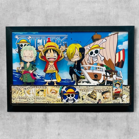 Cuadro Súper 3D One Piece - comprar online