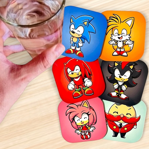 Set de Posavasos de Sonic - comprar online