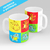 Taza sublimada - Pokemon - 01 / cerámica o polímero