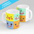 Taza sublimada - Pokémon - 02 / cerámica o polímero
