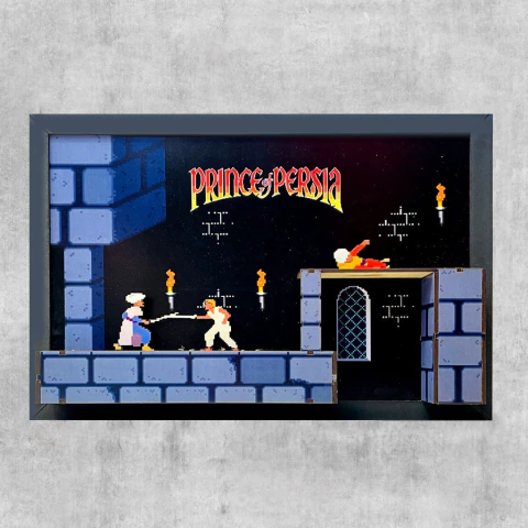 Cuadro Súper 3D Prince of Persia (Príncipe de Persia)