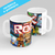 Taza sublimada - Roblox - 01 / cerámica o polímero