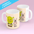 Taza sublimada - Shrek y Burro / cerámica o polímero