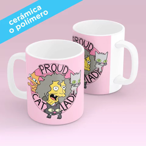 Taza sublimada - Simpsons - 03 / cerámica o polímero