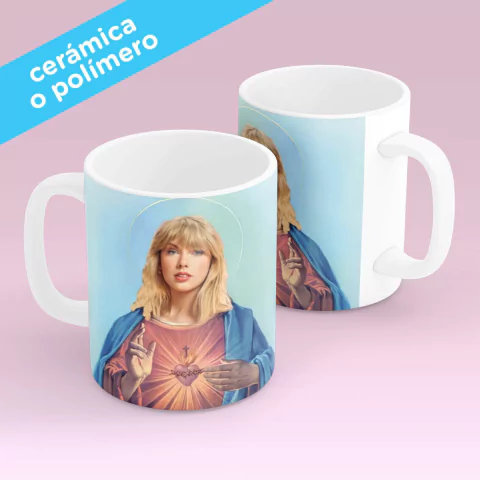 Taza sublimada - Taylor Swift - 04 / cerámica o polímero