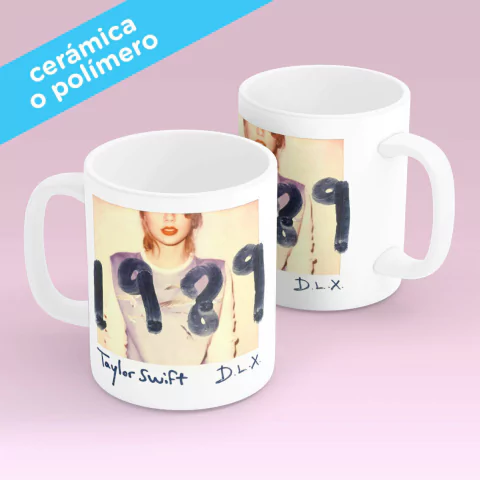 Taza sublimada - Taylor Swift - 05 / cerámica o polímero