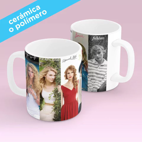 Taza sublimada - Taylor Swift - 06 / cerámica o polímero