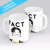 Taza sublimada - The Office - Fact / cerámica o polímero
