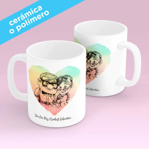 Taza sublimada - Up - 03 / cerámica o polímero