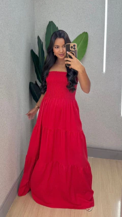 VESTIDO LASTÉX LISO