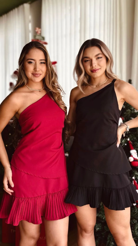 VESTIDO CURTO ALÇA ÚNICA - comprar online