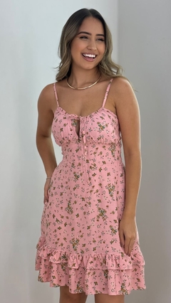 VESTIDO CURTO ESTAMPADO - loja online