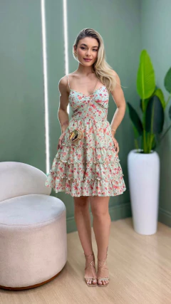 VESTIDO FLORES JULIA - loja online