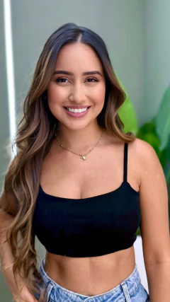 CROPPED CANELADO ALCINHA - Thianna