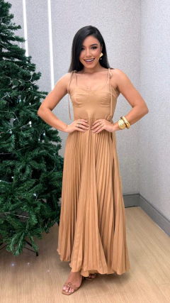 VESTIDO PLISSADO VERÔNICA na internet