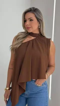 BLUSA ASSIMETRICA MILA - loja online