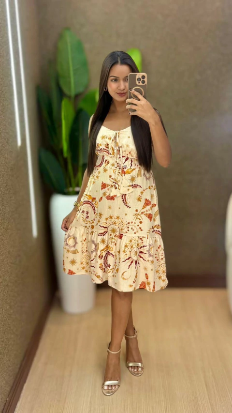 VESTIDO ESTAMPADO AYLA - comprar online