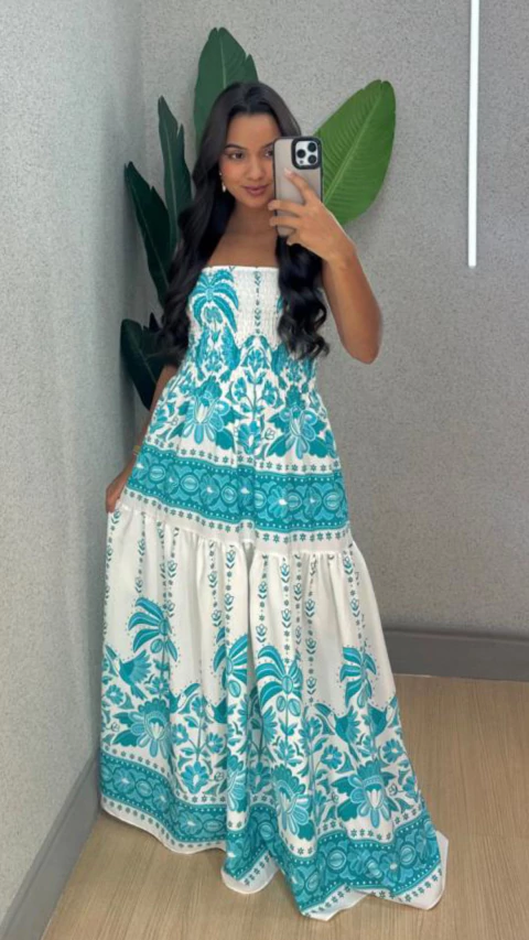 VESTIDO ESTAMPADO BRENDA - comprar online