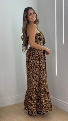 VESTIDO KIARA (ONÇA) - loja online