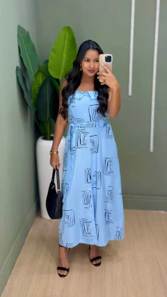 VESTIDO ESTAMPADO RENATA - comprar online