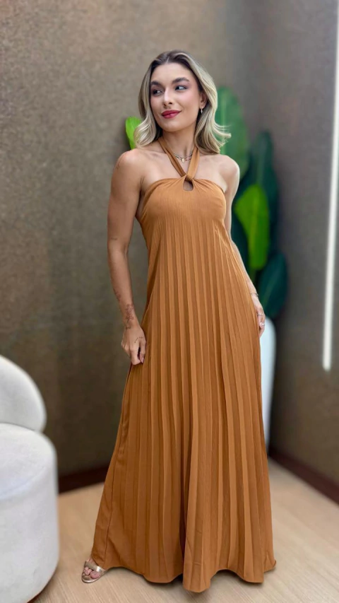 VESTIDO PLISSADO RENATA - comprar online