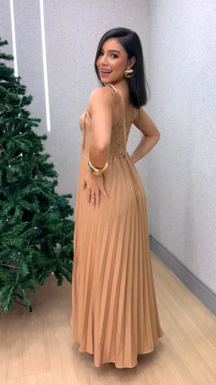 VESTIDO PLISSADO VERÔNICA - Thianna