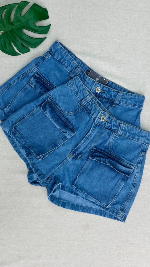 SHORT JEANS CARGO ANA - comprar online