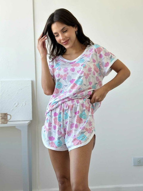 PIJAMA VISCOSA ESTAMPADA 326