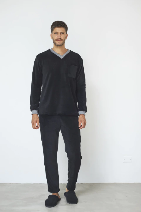 Pijama Polar Soft Hombre - comprar online