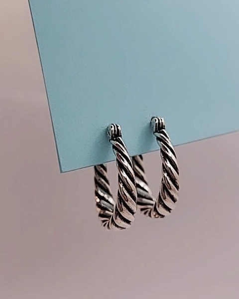 Brinco Argola Torcida Bali - comprar online