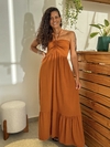 Vestido Babi Caramelo - comprar online