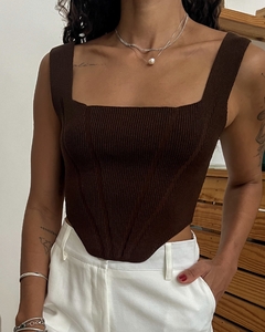 Blusa Corsele Modal Marrom - Salt Life - Acessórios em Prata e Moda Feminina