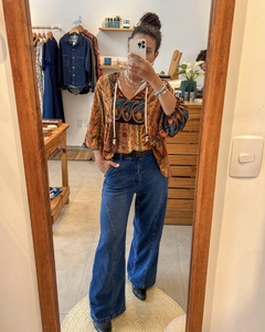 Calça Wide Leg Jeans Samantha - loja online