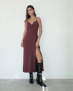 Vestido Luma Marrom na internet