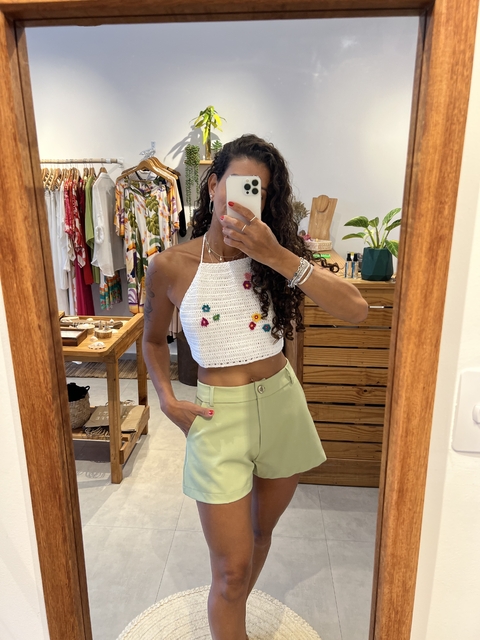 Short Alfaiataria Pistache - comprar online