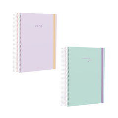 Cuaderno FW A5 Rayado (Pastel)