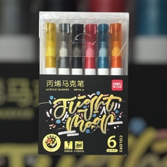 Marcadores de Acrilico con glitter - LIBRERIA POSSE