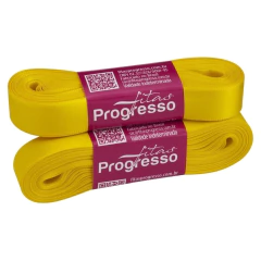 FITA CETIM SIMPLES N3 REF763 AMARELO GEMA 15MM X 10M
