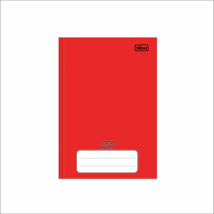 CADERNO BROCHURA VERMELHO - comprar online