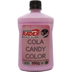 COLA CANDY ROSA, AMARELA OU ROXA 500G - PAGUE 1 LEVE 2