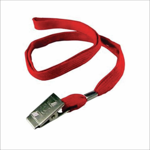 CORDÃO PARA CRACHÁ VERMELHO COM 10