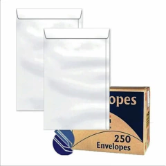 ENVELOPE SACO BRANCO COM 250 240X340 - comprar online