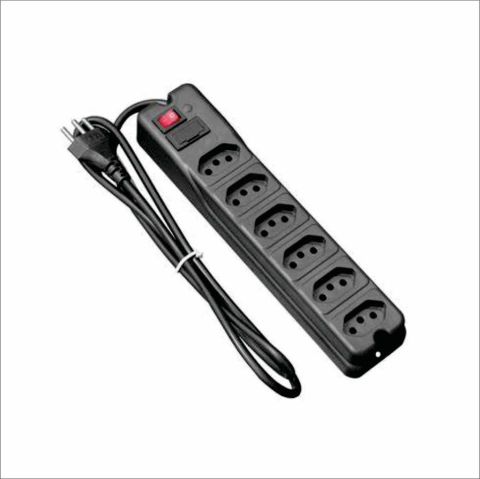 FILTRO DE LINHA COM 6 TOMADAS - comprar online