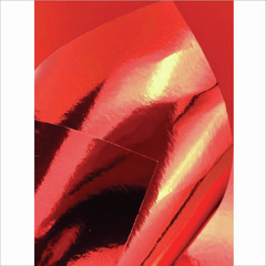 PAPEL LAMINADO VERMELHO 180G - comprar online